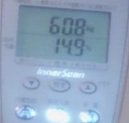 差し引き体重、増えちゃいました