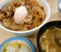 牛めしの正しいいただき方でございます