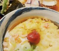 桜エビと梅の塩味