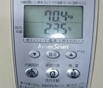 6日遅れの測定日