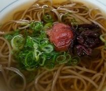 梅紫蘇そば