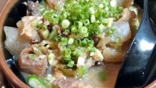 牛筋煮込みに3時間