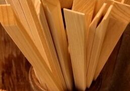 柾目がきれいな天削箸